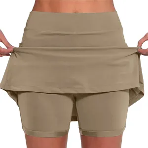 Workout Skorts for Women Plus Size Tennis Yoga A Line Mini Skorts Fitness Pencil High Waist Skirts Athletic Outfits