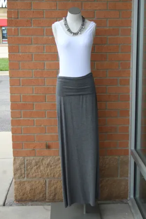 Yahada | Maxi Skirt Charcoal